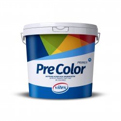 VITEX PRECOLOR, 3 л, белая. Белая акриловая грунтовка на водной основе, колеруемая в цвет финишного покрытия