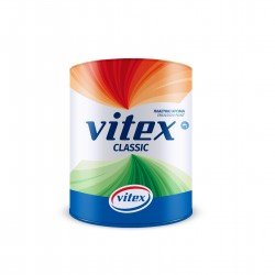VITEX CLASSIC, 750 мл, Белая. Премиальная глубокоматовая, ультрабелая латексная краска для стен и потолков