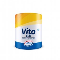 VITO ECO, 750 мл, белая. Премиальная экологичная интерьерная ультрабелая латексная краска для стен и потолков. 