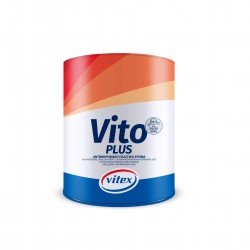 VITO PLUS, 750 мл, белая. Премиальная ультрабелая матовая антимикробная краска для внутренних работ с ионами серебра.